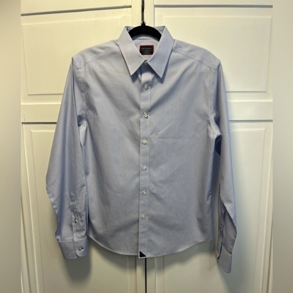 UNTUCKit Bordeaux WF Long Sleeve Button Down Shirt Size Men’s Small